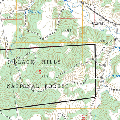Sherrard Hill, WY FSTopo Legacy Preview 3