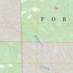 Shoeinhorse Mountain, CA FSTopo Legacy Preview 2