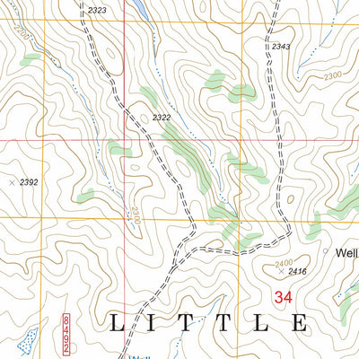 Sather Lake, ND FSTopo Legacy Preview 3