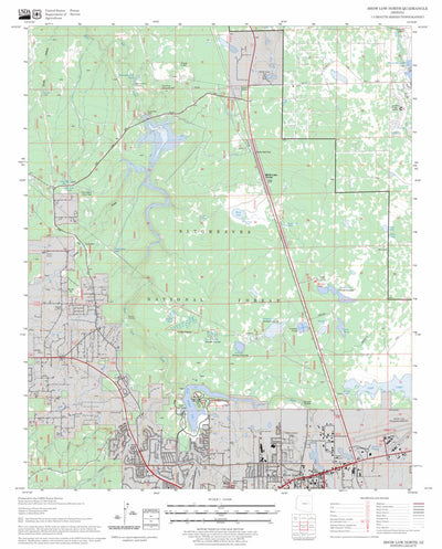 Show Low North, AZ FSTopo Legacy Preview 1