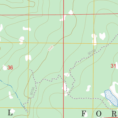 Show Low North, AZ FSTopo Legacy Preview 2