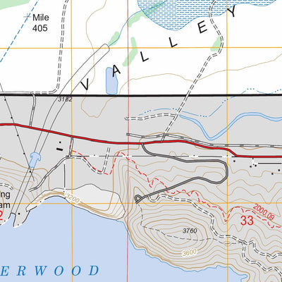 Silverwood Lake, CA FSTopo Legacy Preview 2