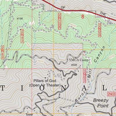 Silverwood Lake, CA FSTopo Legacy Preview 3