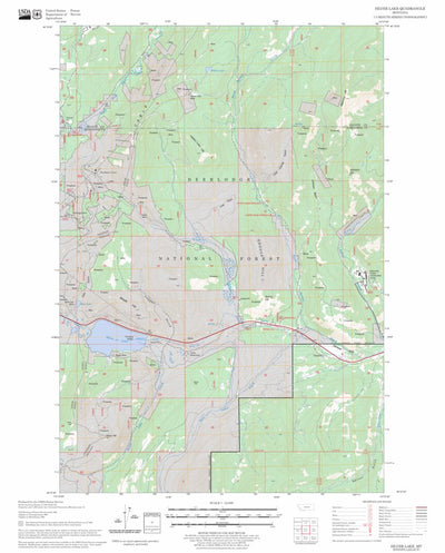 Silver Lake, MT FSTopo Legacy Preview 1