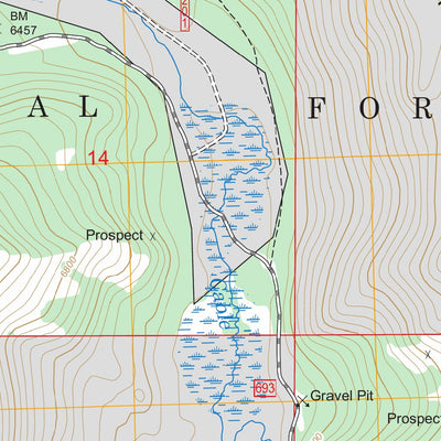 Silver Lake, MT FSTopo Legacy Preview 2