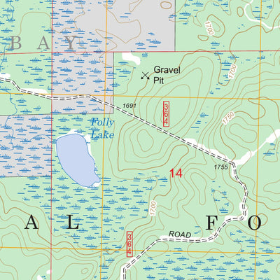 Silver Island Lake, MN FSTopo Legacy Preview 2