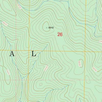 Silver Spur Ridge, ID FSTopo Legacy Preview 2