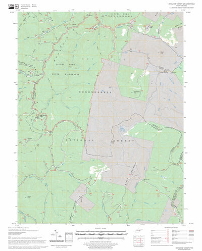 Sinks of Gandy, WV FSTopo Legacy Preview 1