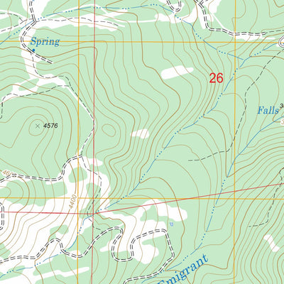 Siskiyou Pass, OR - CA FSTopo Legacy Preview 2