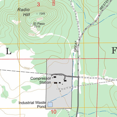 Sitgreaves Mountain, AZ FSTopo Legacy Preview 2