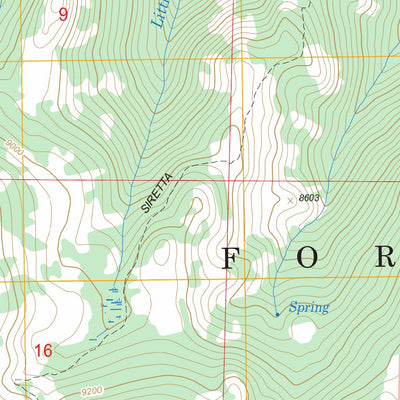 Sirretta Peak, CA FSTopo Legacy Preview 2