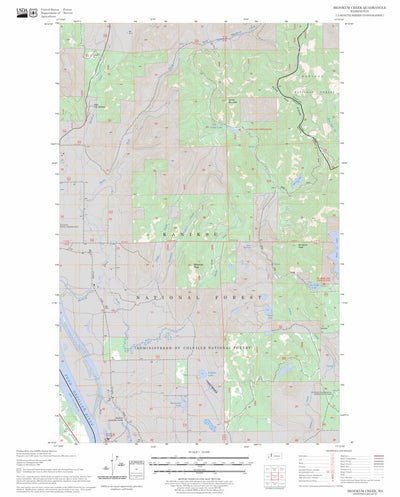 Skookum Creek, WA FSTopo Legacy Preview 1