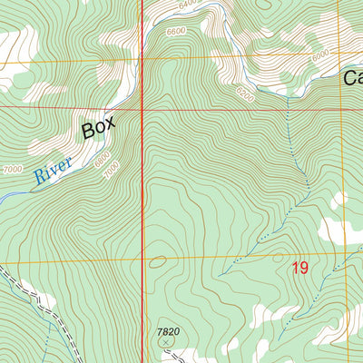Skull Ridge, WY FSTopo Legacy Preview 3