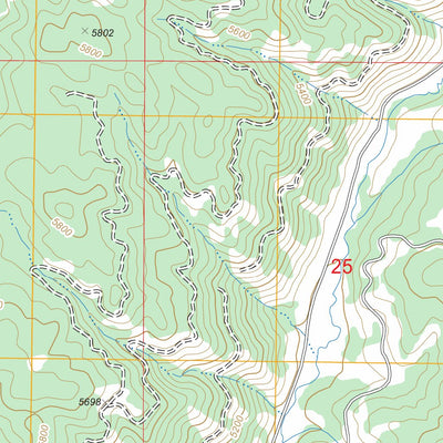 Skunk Creek Summit, ID FSTopo Legacy Preview 2