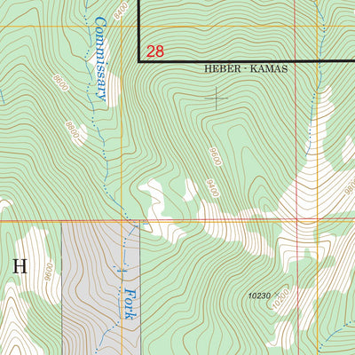 Slader Basin, UT FSTopo Legacy Preview 3