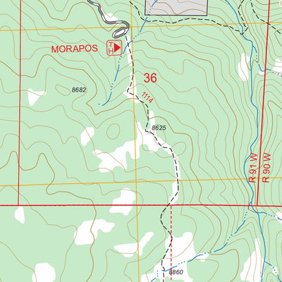 Sleepy Cat Peak, CO FSTopo Legacy Preview 2