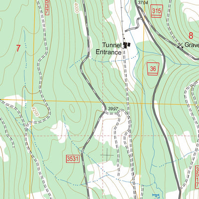 Skillet Mountain, MT FSTopo Legacy Preview 3