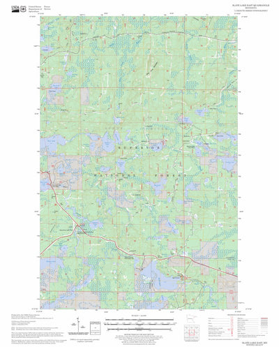 Slate Lake East, MN FSTopo Legacy Preview 1