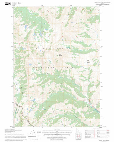 Smiley Mountain, ID FSTopo Legacy Preview 1