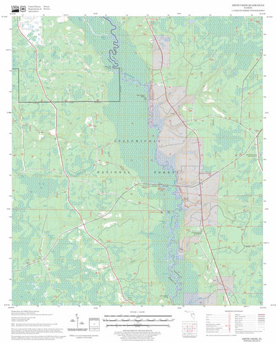 Smith Creek, FL FSTopo Legacy Preview 1