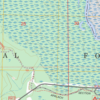 Smith Creek, FL FSTopo Legacy Preview 2