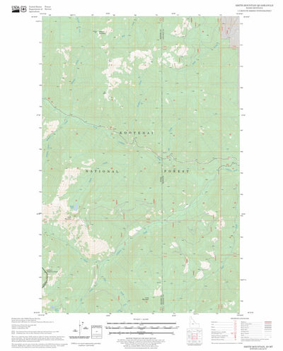 Smith Mountain, ID - MT FSTopo Legacy Preview 1