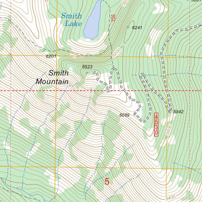 Smith Mountain, ID - MT FSTopo Legacy Preview 3
