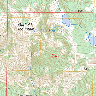 Snoqualmie Lake, WA FSTopo Legacy Preview 3
