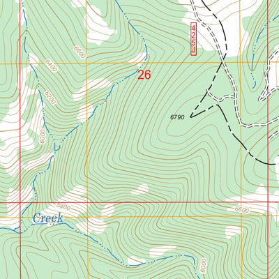 Snedaker Basin, MT FSTopo Legacy Preview 3