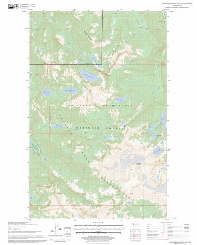 Snowking Mountain, WA FSTopo Legacy Preview 1