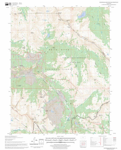 Snowmass Mountain, CO FSTopo Legacy Preview 1