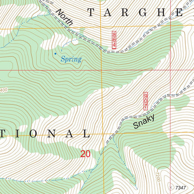Snaky Canyon, ID FSTopo Legacy Preview 3