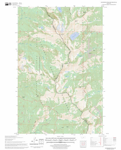 Snowshoe Peak, MT FSTopo Legacy Preview 1