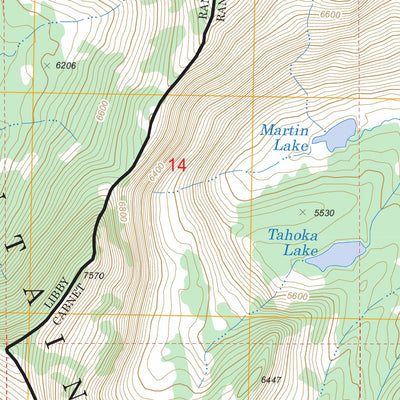 Snowshoe Peak, MT FSTopo Legacy Preview 2