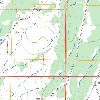 Snow Saucer Coulee, MT FSTopo Legacy Preview 2