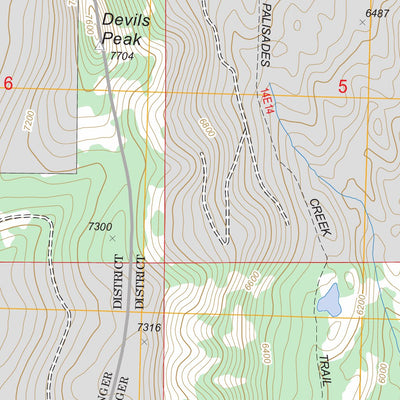 Soda Springs, CA FSTopo Legacy Preview 3