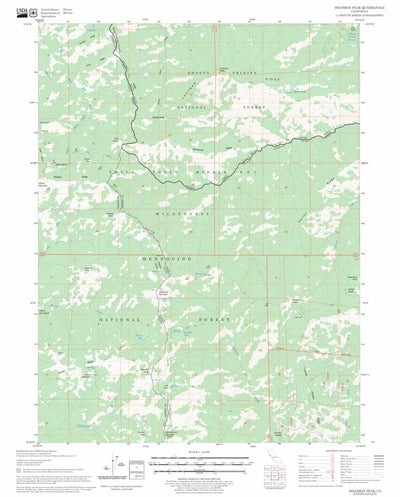 Solomon Peak, CA FSTopo Legacy Preview 1