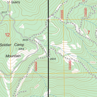 Soldier Camp Mountain, OR FSTopo Legacy Preview 2