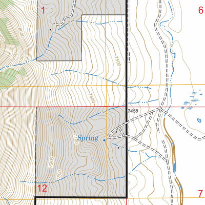 Sodergreen Lake, WY FSTopo Legacy Preview 3