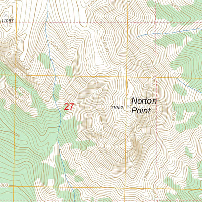Snow Lake, WY FSTopo Legacy Preview 3