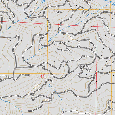 South Bald Mountain, CO FSTopo Legacy Preview 3