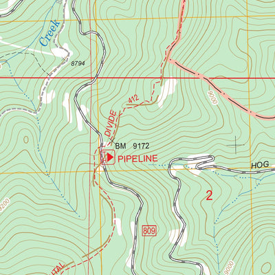 Solomon Creek, WY - CO FSTopo Legacy Preview 3