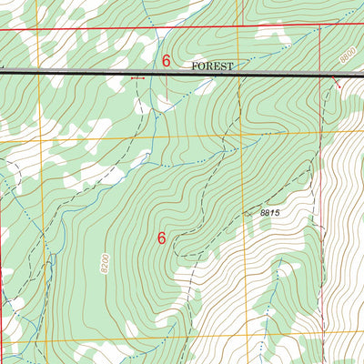 South Mamm Peak, CO FSTopo Legacy Preview 2