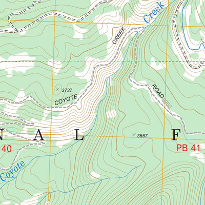 South Navarre Peak, WA FSTopo Legacy Preview 2