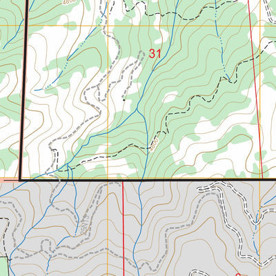South Yolla Bolly Mountains, CA FSTopo Legacy Preview 2