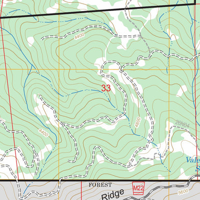 South Yolla Bolly Mountains, CA FSTopo Legacy Preview 3