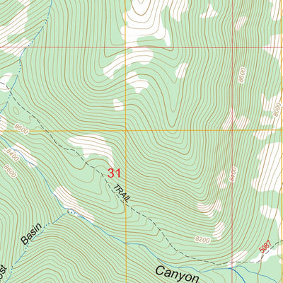 South Tent Mountain, UT FSTopo Legacy Preview 3