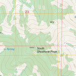 South Shoshone Peak, NV FSTopo Legacy Preview 2