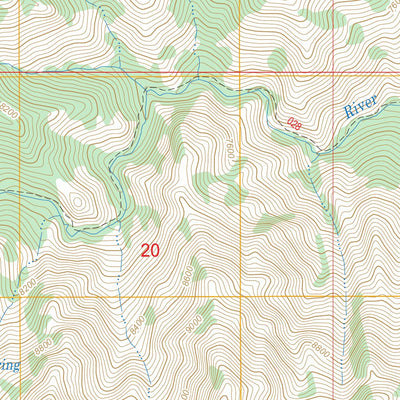South Toiyabe Peak, NV FSTopo Legacy Preview 3