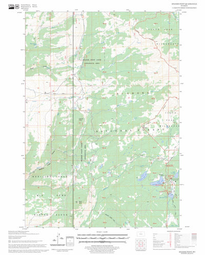 Spanish Point, WY FSTopo Legacy Preview 1